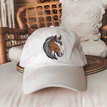 Cute Horse Head Embroidery Design