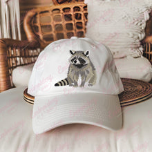 Cute Raccoon Embroidery Design