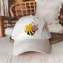 Cute Honey Bee Embroidery Design