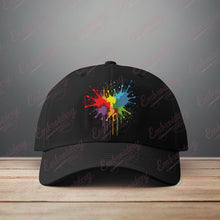 Colour Splash Machine Embroidery Design