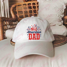 All American Dad Embroidery Design