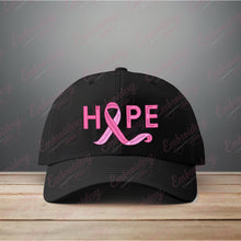 Hope Breast Cancer Awareness Embroidery Pattern