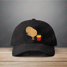 Potato Pooping French Fries Embroidery Design