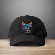 Beautiful Cat Face Embroidery Design