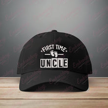 First Time Uncle Embroidery Design