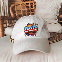 Dad USA Flag Father's Day Embroidery Design