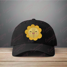 Smiling Sun Embroidery Design