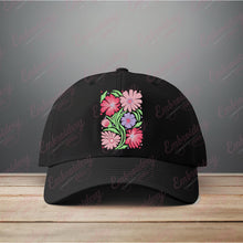 Vibrant Floral Embroidery Design