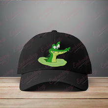 Cute Crocodile Alligator Embroidery Design