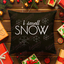 I Smell Snow Christmas Winter Embroidery Design