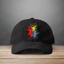Colour Splash Machine Embroidery Art
