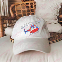 Flying Helicopter Embroidery Design