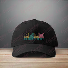 Father Periodic Table Embroidery Design