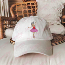Cute Girl Ballet Dance Embroidery Design