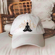 Yoga Meditation Asana Embroidery Pattern