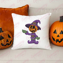 Halloween Jack O Lantern Character Embroidery Design