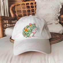 Colorful Botanical Hamster Embroidery Design