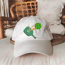 Pickleball And Paddle Embroidery Design