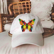 Geometric Butterfly Embroidery Design