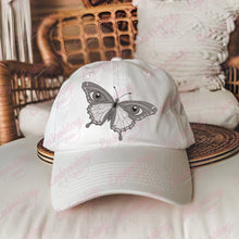 Moth With Eye Embroidery Design