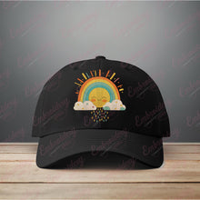 Sunshine Rainbow Embroidery Design