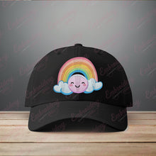Colorful Rainbow Embroidery Design