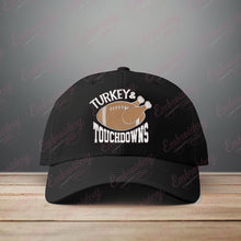 Turkey & Touchdowns Thanksgiving Football Embroidery Design