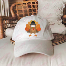Cartoon Turkey Thanksgiving Embroidery Design