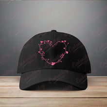 Floral Heart Embroidery Pattern