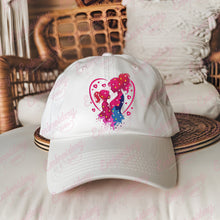 Mother And Daughter Embroidery Design