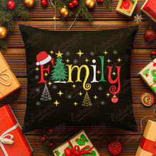 Family Christmas Spirit Embroidery Design