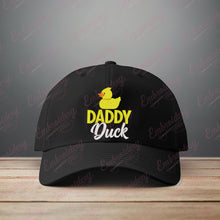 Cute Daddy Duck Embroidery Design