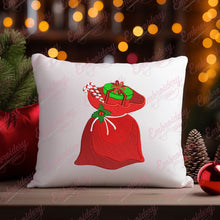 Christmas Santa Bag Embroidery Design