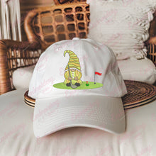 Golf Girl Gnome Embroidery Design