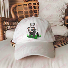 Cute Mother And Baby Panda Embroidery Design