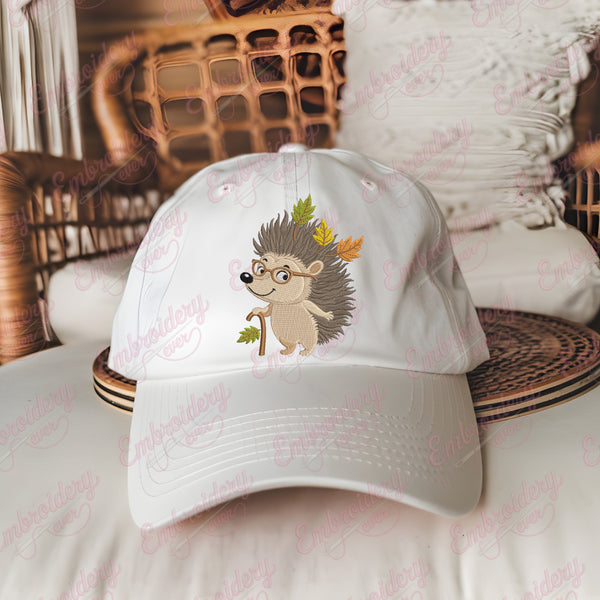 Happy Hedgehog Machine Embroidery Design