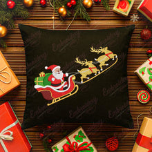 Christmas Sleigh Ride Embroidery Design