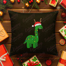 Christmas Dinosaur Embroidery Design