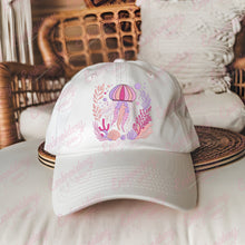 Tropical Jellyfish Machine Embroidery Design