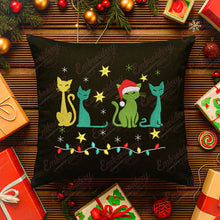 Christmas Kitties Embroidery Design