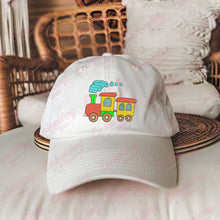 Toy Train Embroidery Design For Kids
