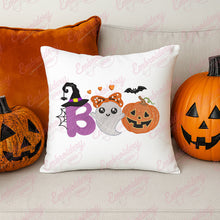 Boo Cute Ghost Girl Halloween Embroidery Design