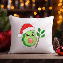 Christmas Avocado Joy Embroidery Design
