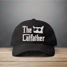 The Cat Father Funny Cat Dad Embroidery Design