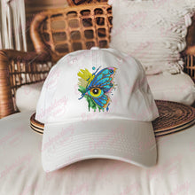Eye with Butterfly Embroidery Design