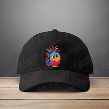 Colorful Owl Bird Embroidery Design