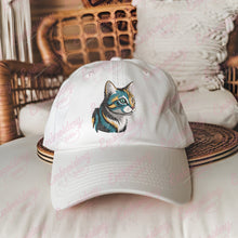 Cute Colorful Cat Machine Embroidery Design