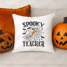 Spooky Teacher Halloween Embroidery Design