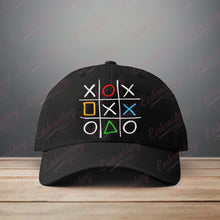 Colorful Tic Tac Toe Embroidery Design