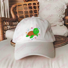 Cartoon Sea Turtle Embroidery Design